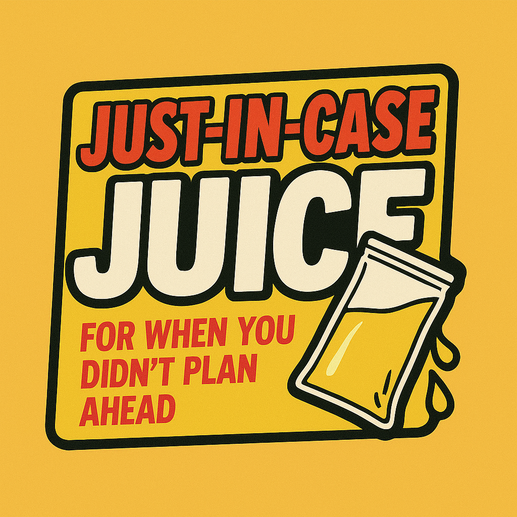 Just-in-Case Juice 25ml travel pouch